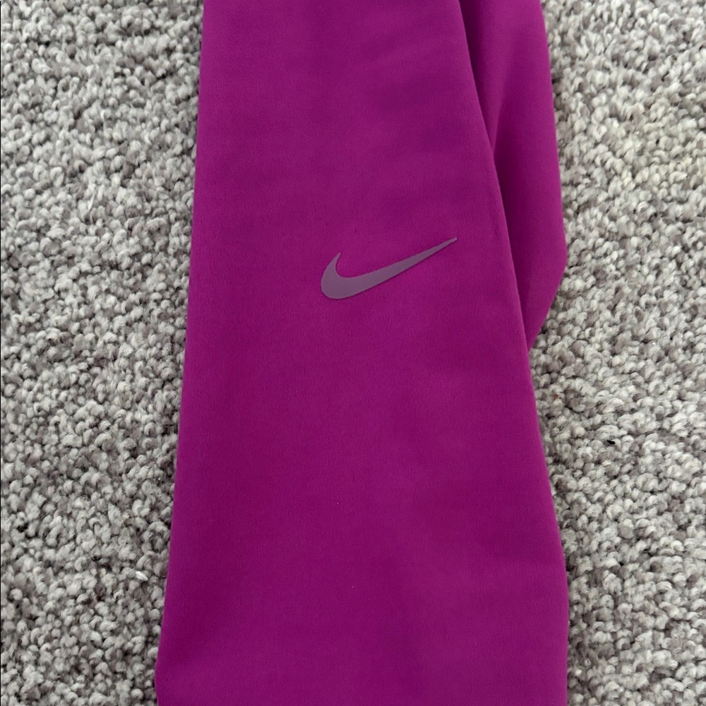 Ladies Nike Pink Leggings - Picture 2 of 4